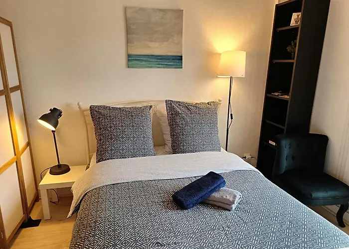 Appartement A Orleans Au Calme Avec Parking Gratuit, Balcon Et Ascenseur